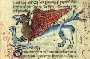 Immagine tratta dal Physiologus, bestiario miniato del II secolo avanti Cristo circa.