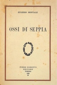 La prima edizione degli "Ossi"